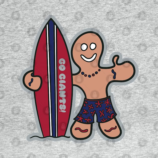 Surfs Up for the New York Giants! by Rad Love